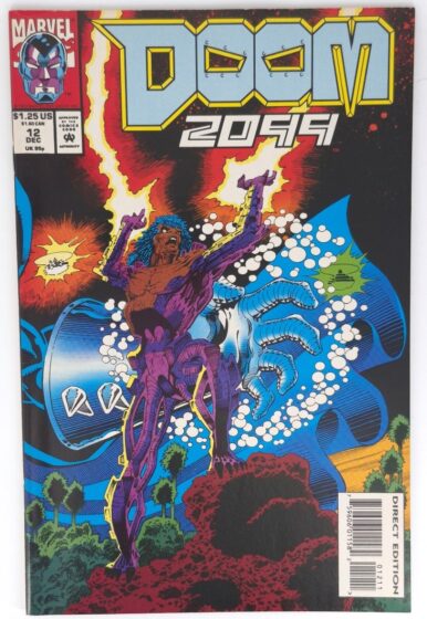 Doom 2099 #12 (1993, Marvel) Doctor Doom Claims His Throne in the Future