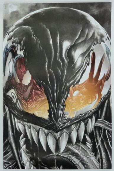 Carnage: Black, White & Blood #1W Unknown Comics Mico Suayan Exclusive Color Splash Virgin