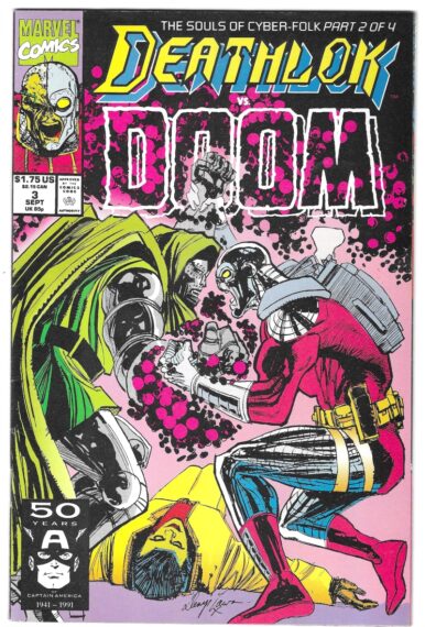 Deathlok vs. Doom #3 (1994, Marvel) – Final Issue, Deathlok vs Doctor Doom Showdown