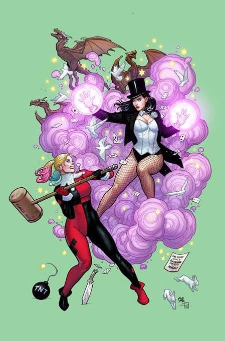 DC K.O. HARLEY QUINN VS ZATANNA #1