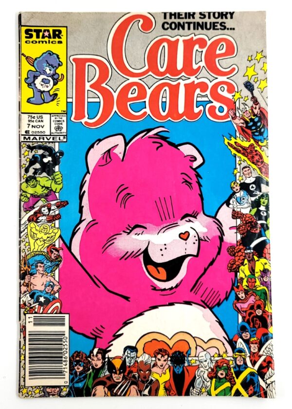 Care Bears #7 | Rare 25th Anniversary Border Newsstand Edition