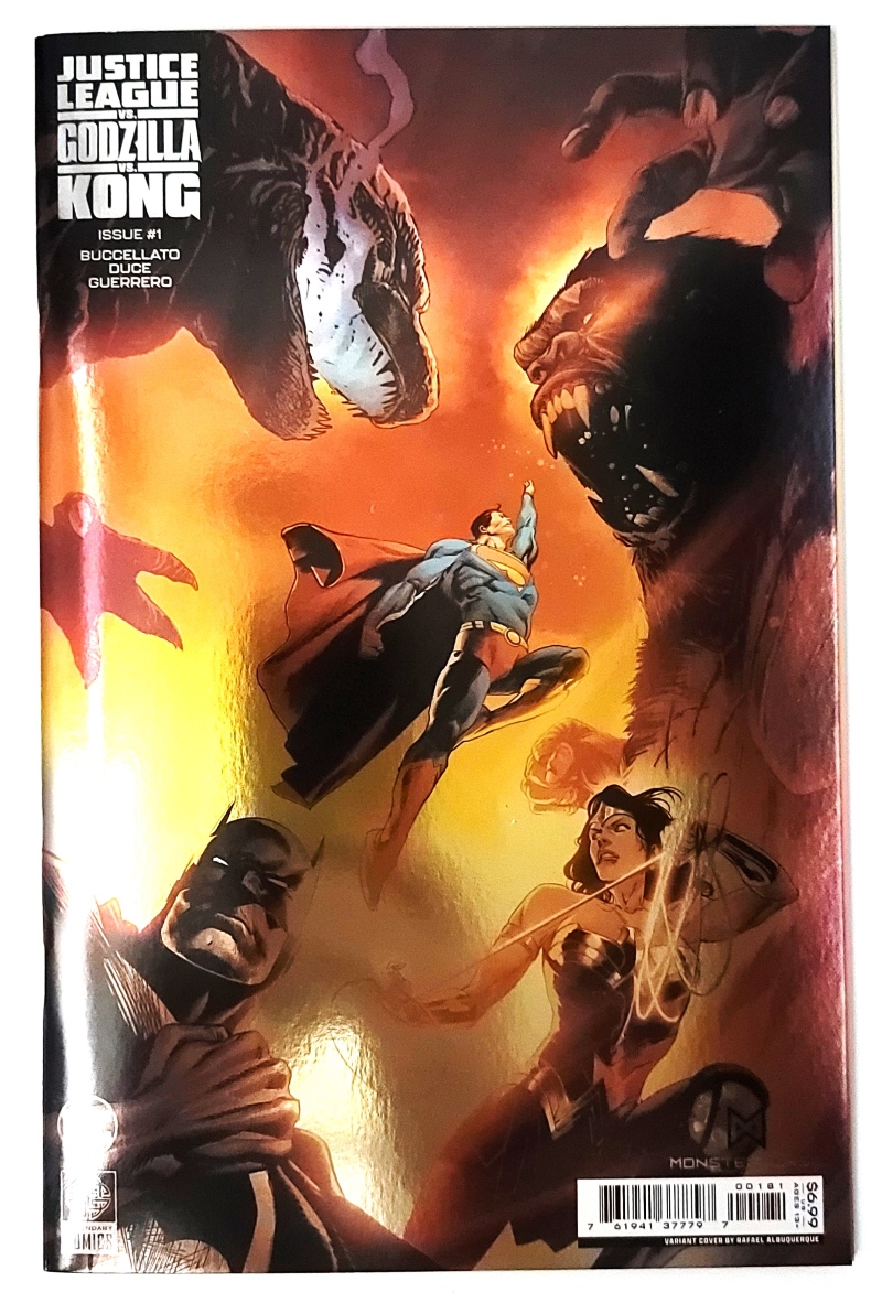 Justice League vs. Godzilla vs. Kong #1 E