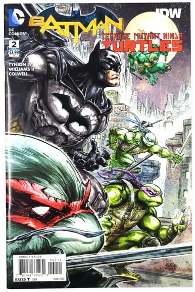 Batman / Teenage Mutant Ninja Turtles #2 | Batman Battles the Turtles in Gotham