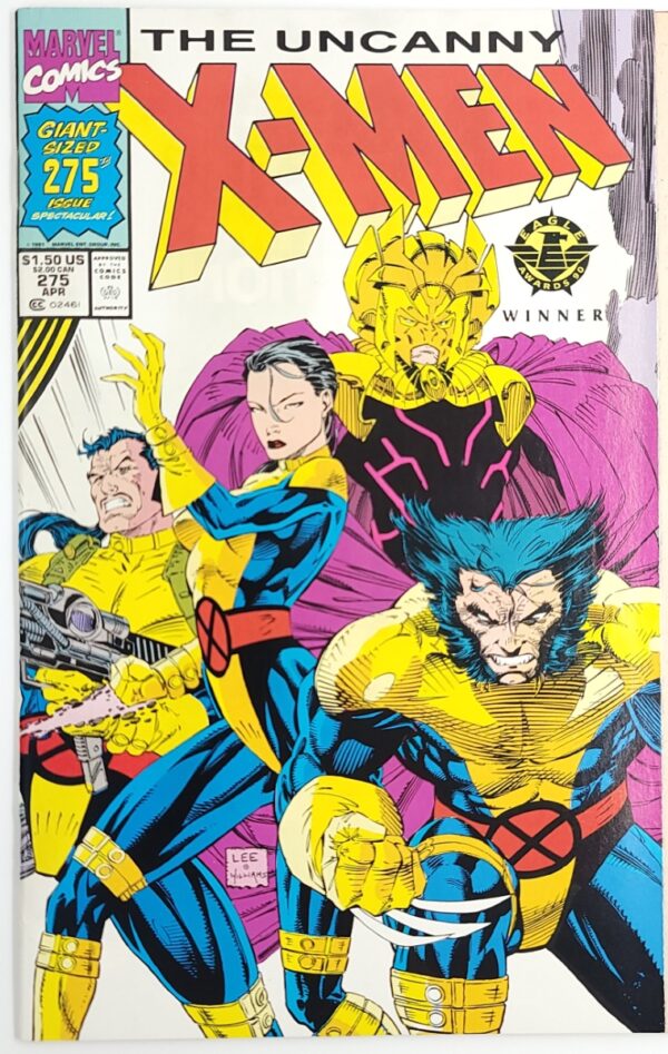 The Uncanny X-Men #275 | Death of Zaladane and Jim Lee Gatefold Cover