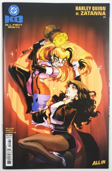 DC K.O.: Harley Quinn vs. Zatanna #1 D | Mirka Andolfo Variant Cover